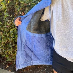 Lined a raincoat with Hood